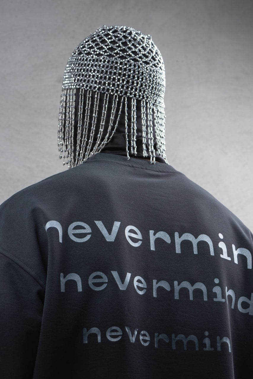 Nevermind Tee – Contrast Black