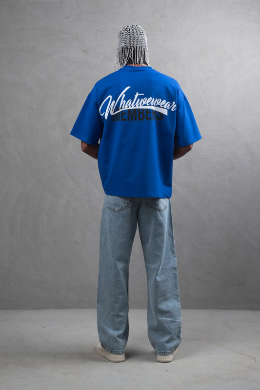 Members Tee – Electric Blue