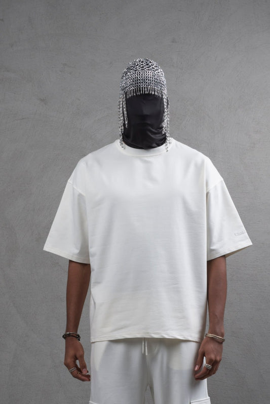 Basic Core Tee – Bone White